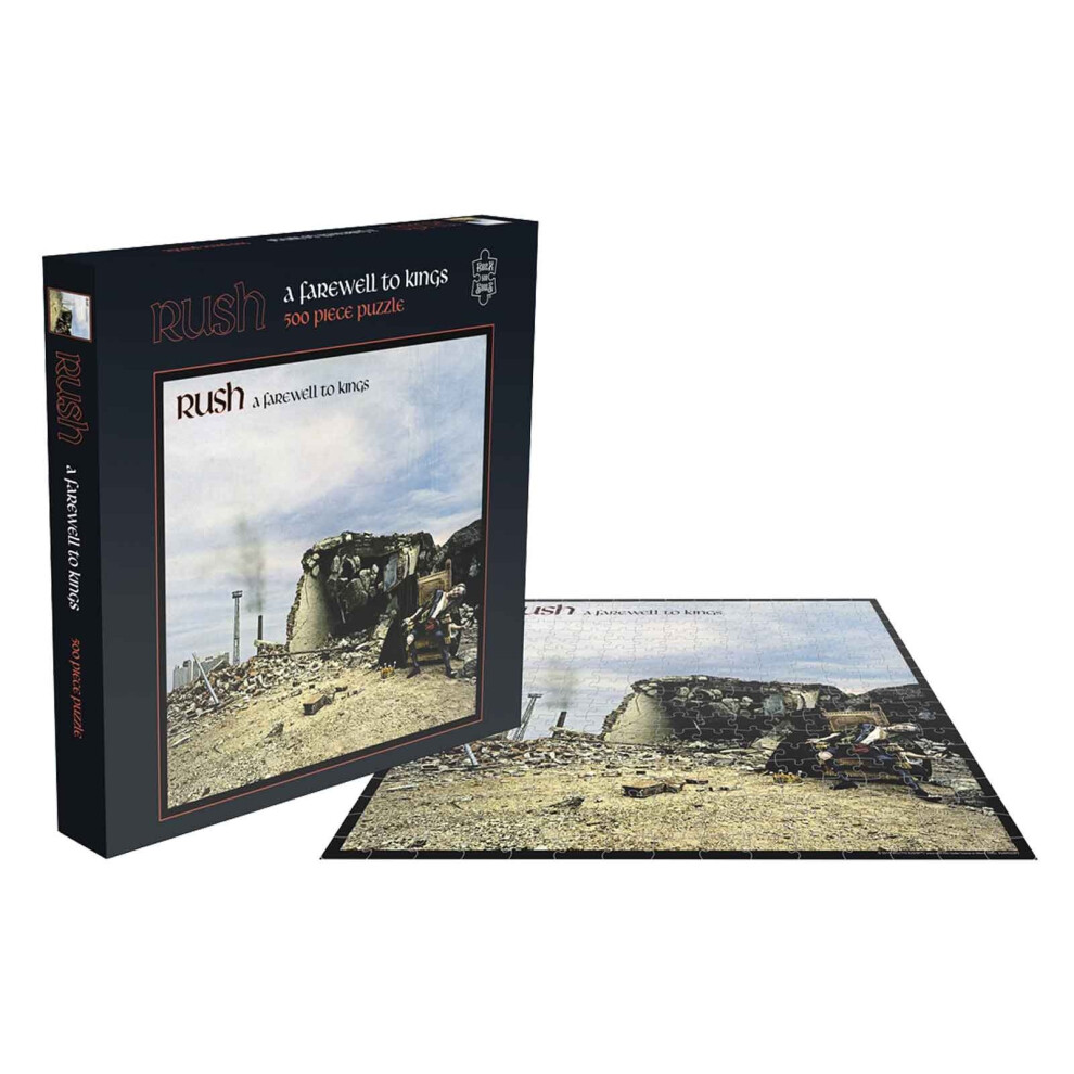 Photos - Jigsaw Puzzle / Mosaic RUSH Jigsaw A Farewell To Kings Album Cover new Official 500 Piece RSAW022PZ 