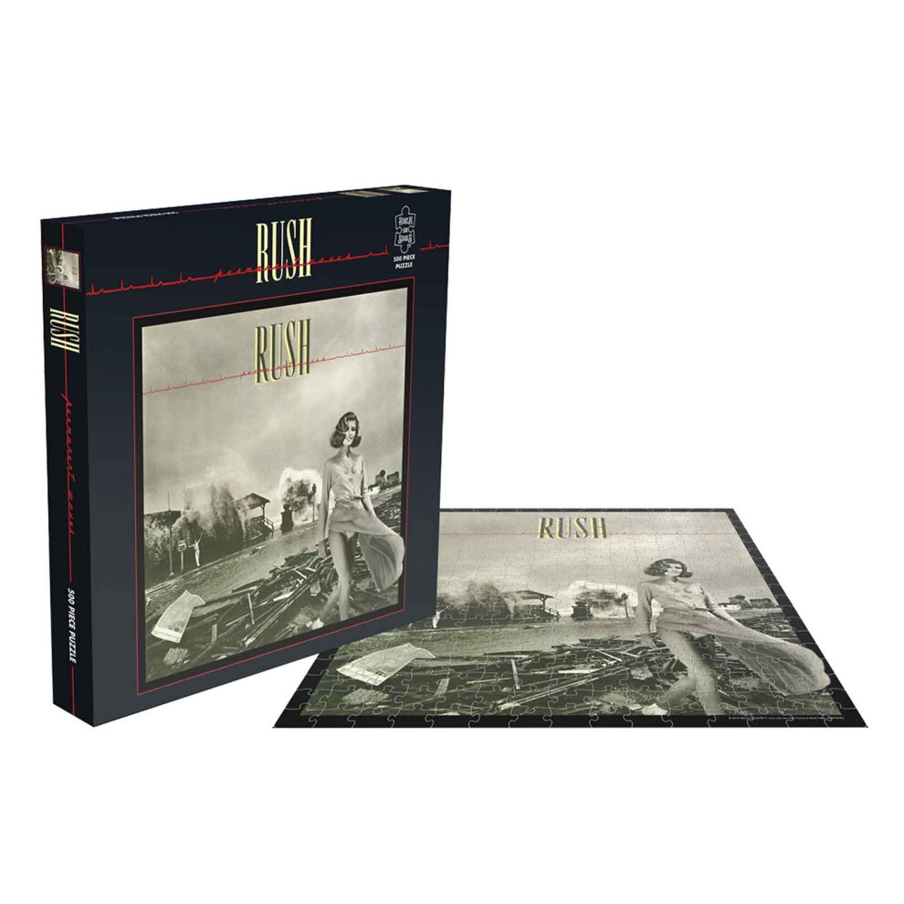 Rush Jigsaw Permanent Waves Album Cover new Official 500 Piece