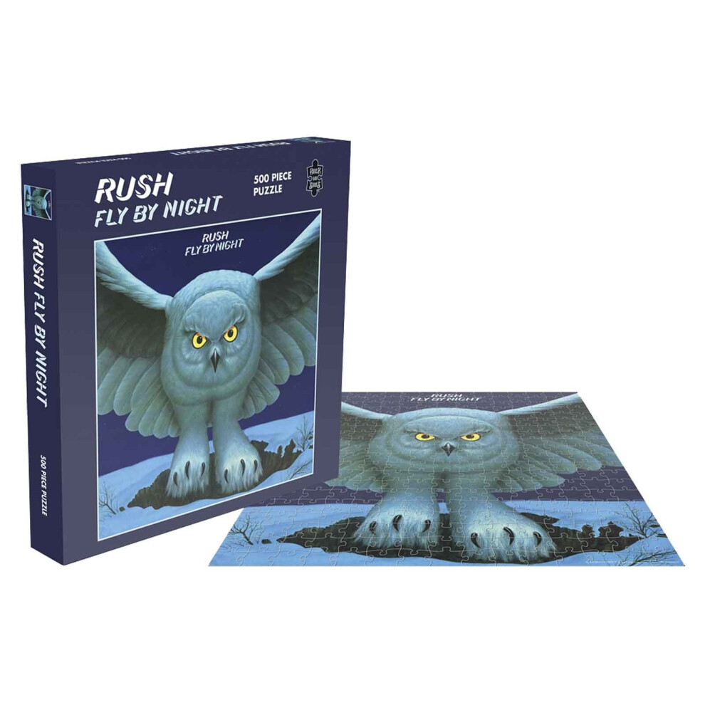 Photos - Jigsaw Puzzle / Mosaic RUSH Jigsaw Fly By Night Album Cover new Official 500 Piece RSAW021PZ