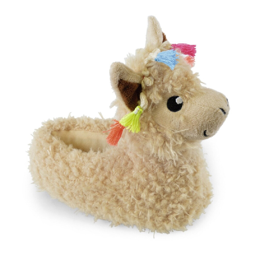 (Large) Childrens Novelty Llama Slippers