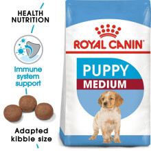 Puppy Dry Dog Food Medium Breed Complete Kibble Royal Canin 15kg