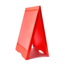 (Red, Yes) A-Board Pavement Sign Board Stand PVC A2 Posters