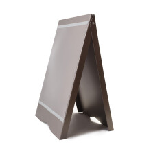 (Grey, No) A-Board Pavement Sign Board Stand PVC A2 Posters