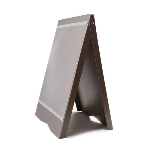 (Grey, No) A-Board Pavement Sign Board Stand PVC A2 Posters