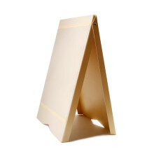 (Beige, No) A-Board Pavement Sign Board Stand PVC A2 Posters