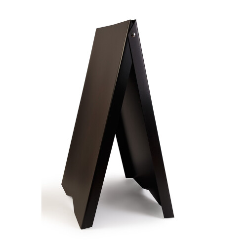(Black, No) A-Board Pavement Sign Display Stand PVC Print UV