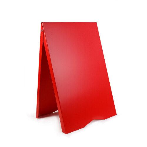 (Red, No) A-Board Pavement Sign Display Stand PVC Print UV 2