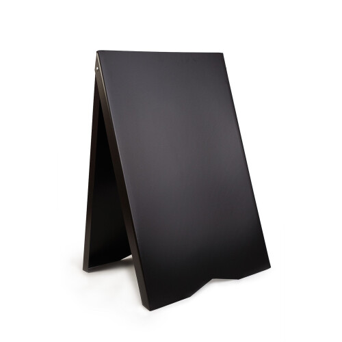 (Black, No) A-Board Pavement Sign Display Stand PVC Print UV 2