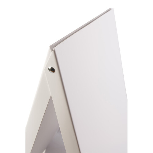 (White, No) A-Board Pavement Sign Display Stand PVC Print UV 1