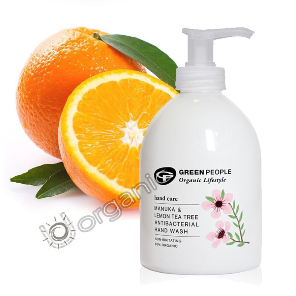 Green People Manuka and Lemon Tea Tree Antibacterial Hand Wash, 300ml