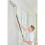 12"-18" Double Arm Adjustable Paint Roller Frame Painting Tool, Grey 8