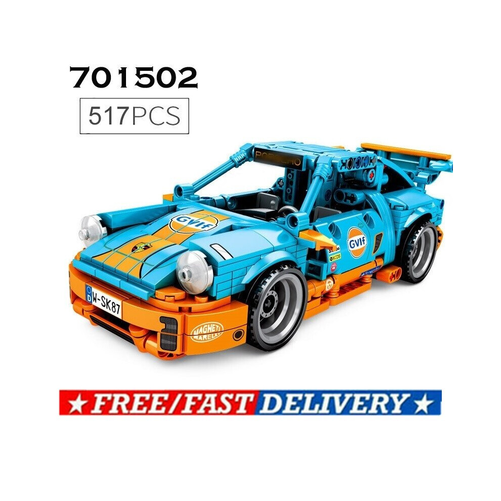 Technic 911 Race car Sports Model Building Blocks Set Toy DIY Holiday gifts, educational toysï¼Compatible with Lego)without box