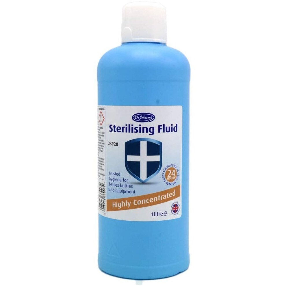 Dr Johnson's Baby Sterilising Fluid Highly Concentrated - 1 Litre