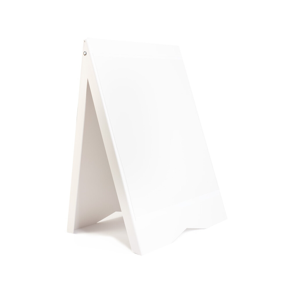 (White, No) A-Board Pavement Sign Board Stand PVC A2 Posters