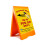 (Orange, Yes) A-Board Pavement Sign Board Stand PVC A2 Posters 1