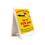 (White, Yes) A-Board Pavement Sign Board Stand PVC A2 Posters 1
