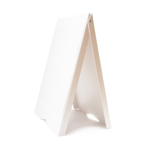 (White, No) A-Board Pavement Sign Board Stand PVC A2 Posters 1