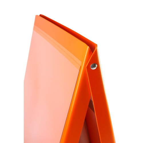 (Orange, No) A-Board Pavement Sign Board Stand PVC A2 Posters 2