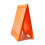 (Orange, No) A-Board Pavement Sign Board Stand PVC A2 Posters 1