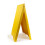 (Yellow, No) A-Board Pavement Sign Display Stand PVC Print UV 4