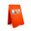 (Orange, Yes) A-Board Pavement Sign Display Stand PVC Print UV 1