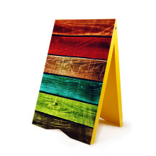 (Yellow, Yes) A-Board Pavement Sign Display Stand PVC Print UV