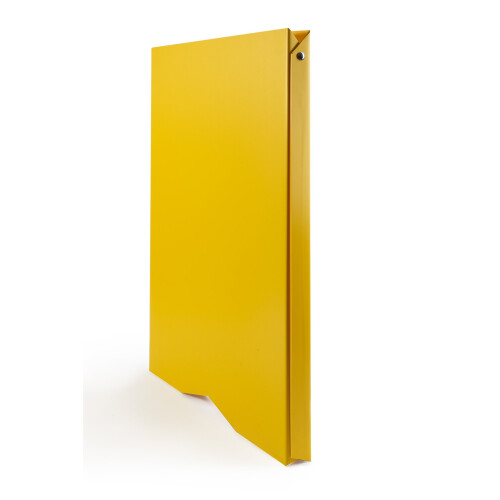 (Yellow, No) A-Board Pavement Sign Display Stand PVC Print UV