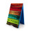 (Blue, Yes) A-Board Pavement Sign Display Stand PVC Print UV 2