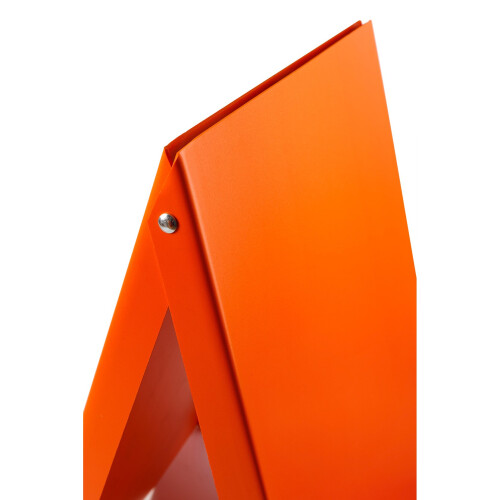 (Orange, No) A-Board Pavement Sign Display Stand PVC Print UV 1