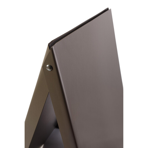 (Grey, No) A-Board Pavement Sign Display Stand PVC Print UV 1