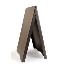 (Grey, No) A-Board Pavement Sign Display Stand PVC Print UV