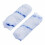 2x Medium Pile 12mm 4" Roller Sleeve Microfibre Paint Painting Decorate (Amtech) 2
