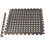 Set of 4 x EVA Black Interlocking Cushioned Floor Tiles 1