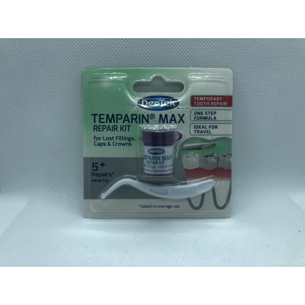 DenTek Emergency Temporary Tooth Filling & Loose Caps Dental First Aid Kit