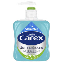 (8) CAREX DERMACARE ORIGINAL ANTIBACTERIAL HAND WASH 250ml) DETTOL / CAREX ANTIBACTERIAL HAND WASH
