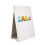 (White, Yes) A-Board Pavement Sign Magnetic Board Display Metal 1