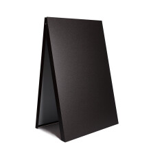 (Black, No) A-Board Pavement Sign Magnetic Board Display Metal