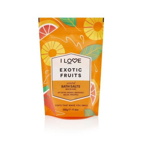 I Love... Exotic Fruit Bath Salts 500g - F
