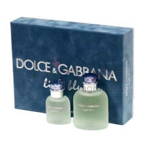 Dolce & Gabbana Light Blue Gift Set 125ml EDT + 40ml EDT Sprays - M