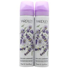 Yardley English Lavender Body Spray 2 x 75ml