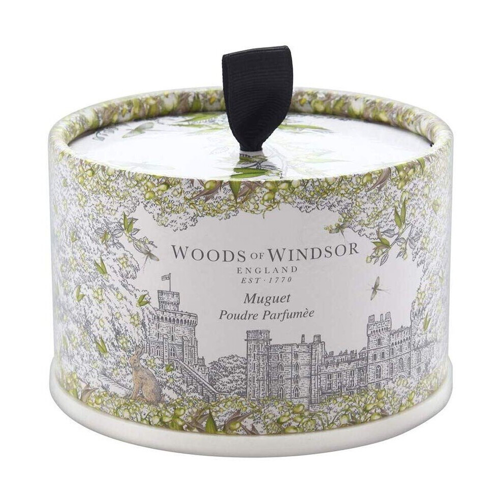 Woods Of Windsor Lily Of The Valley (Woods Of Windsor) By Dusting Powder 3.5 Oz For Women