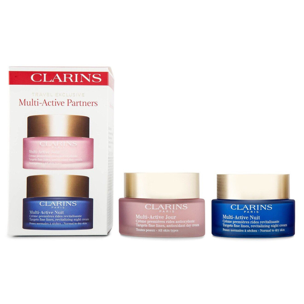 Clarins Clarins Multi Active Prevent Part Ma Day Crm & Ngt Crm 1.7 Set