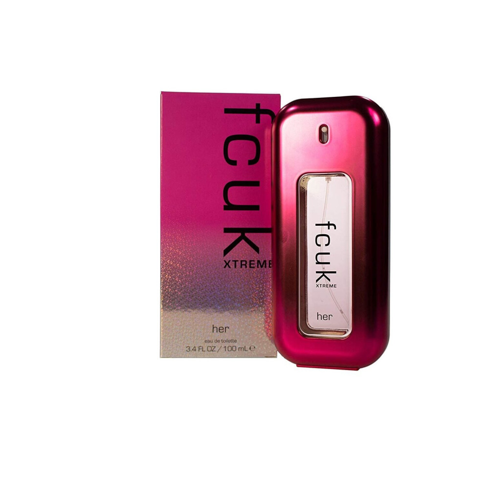 FCUK Extreme by French Connection Eau De Toilette Spray 3.4 oz for Women - 3.4 oz