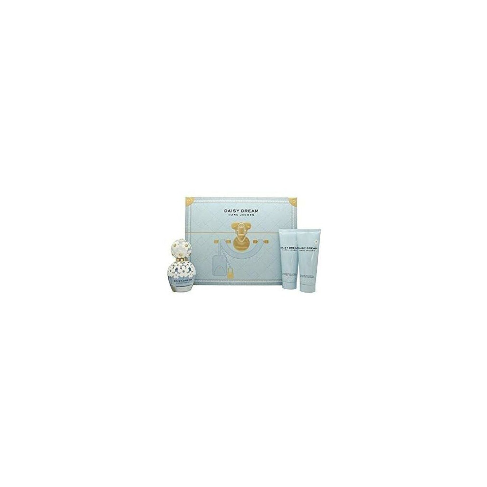 Marc Jacobs Daisy Dream Gift Set 50ml EDT + 75ml Body Lotion + 75ml Shower Gel