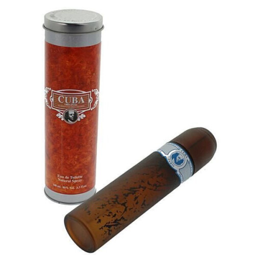 CUBA BLUE FOR - EDT SPRAY  3.3 OZ (Orange Packaging)