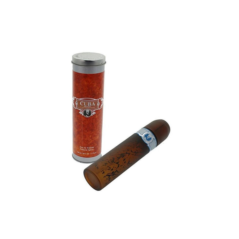 CUBA BLUE FOR - EDT SPRAY  3.3 OZ (Orange Packaging)