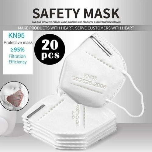 (10) N95 FFP2 Disposable Protective Face Mask 2