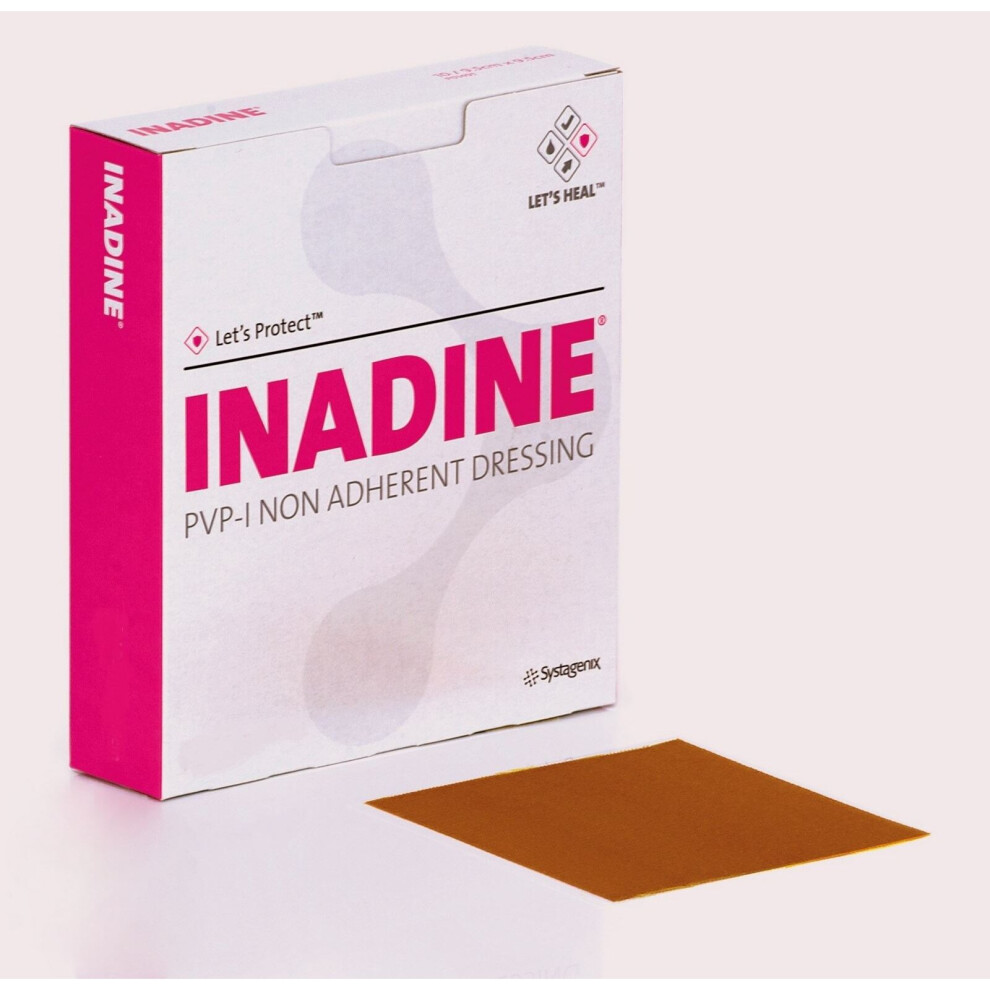 Inadine Dressing 9.5cm X 9.5cm (10)