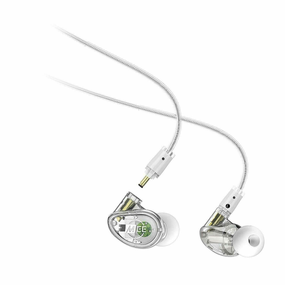 Mee Audio Mx4 Pro Hybrid Quad-Driver Modular In-Ear Monitors - Clear 616312624836