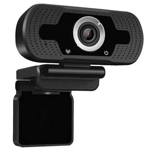 Black 1080P HD Webcam | HD Plug & Play Web Camera With Mic